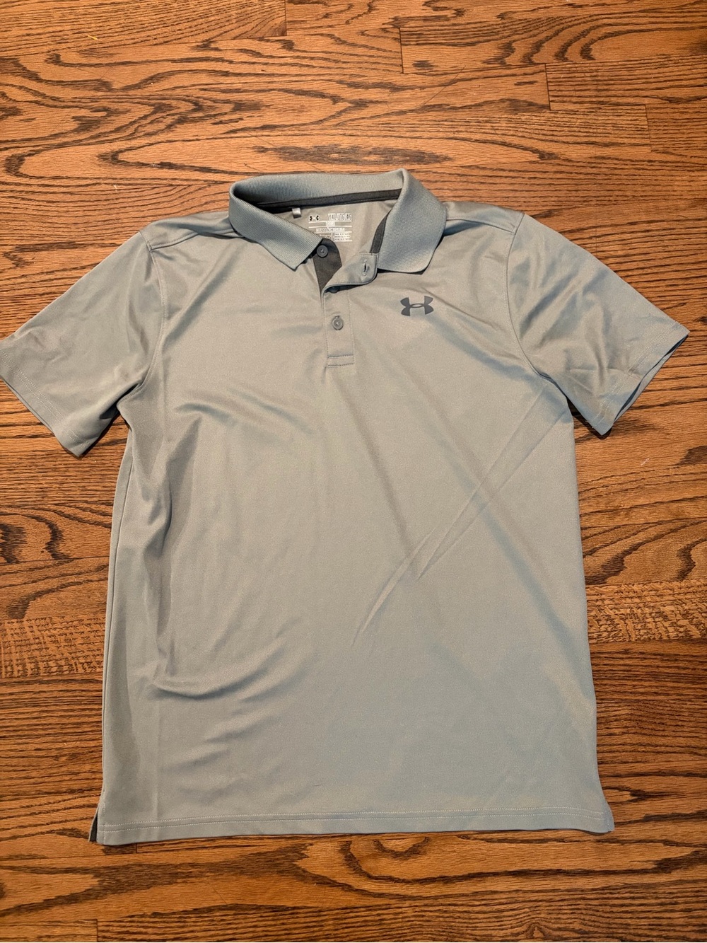 Under Armour Men’s Pale Grey Athletic Polo